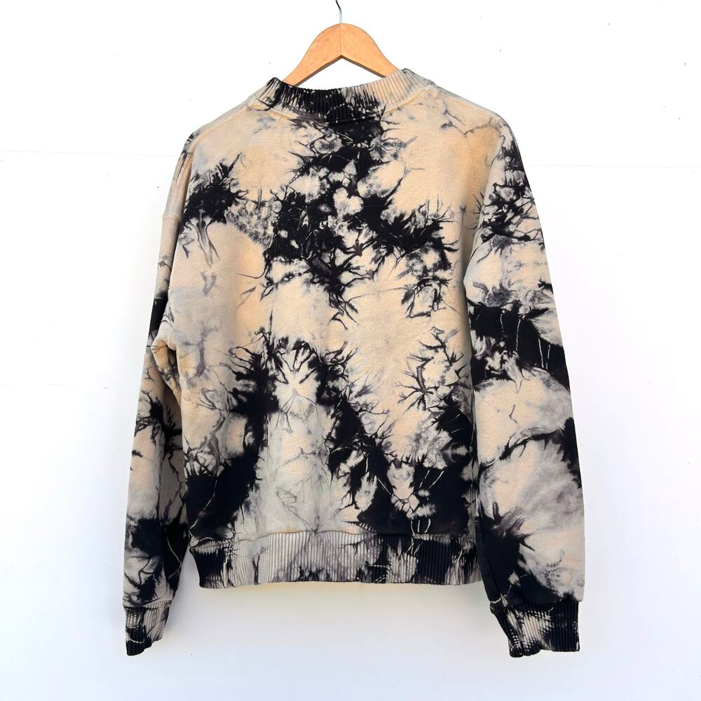 Friend + Folk Set Crewneck Sweatshirt Joggers Sweats Pants Medium Tie Dye Cotton - Picture 14 of 16